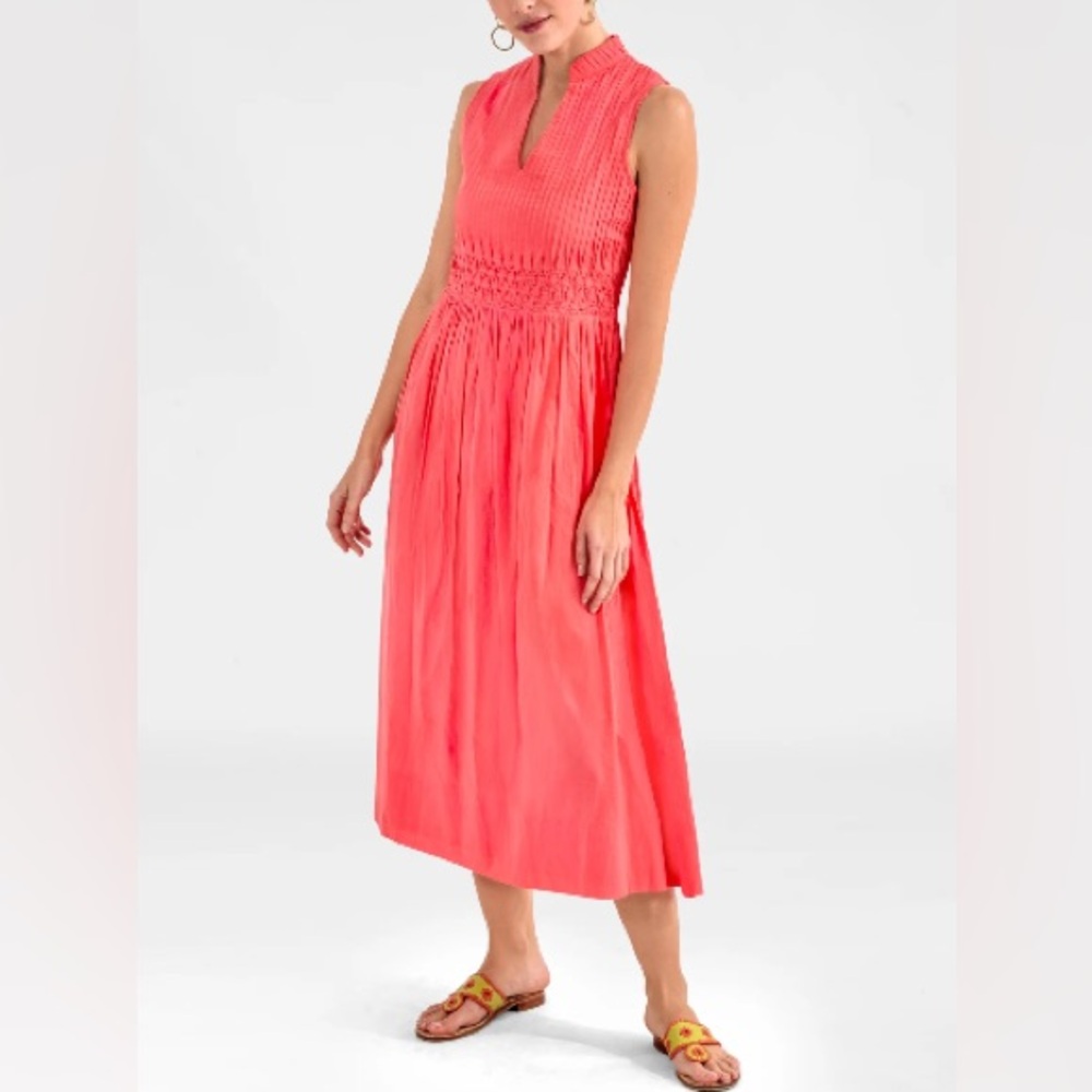Gretchen Scott NWT Aurora Goddess Of Sun Dress Roman Goddess Coral XXL